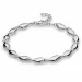 armband in gerodineerd zilver