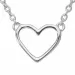 Ketting in zilver met hanger in zilver