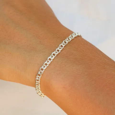 kinder armband in zilver