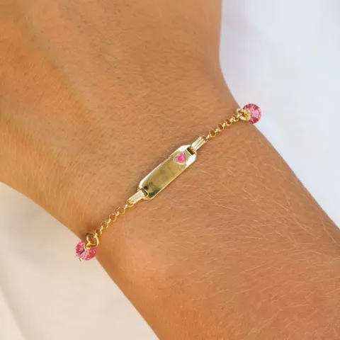 Little Ones kinder armband in verguld sterlingzilver