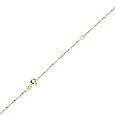 BNH Anker ronde ketting in 14 karaat goud 45 - 50 cm x 1,2 cm