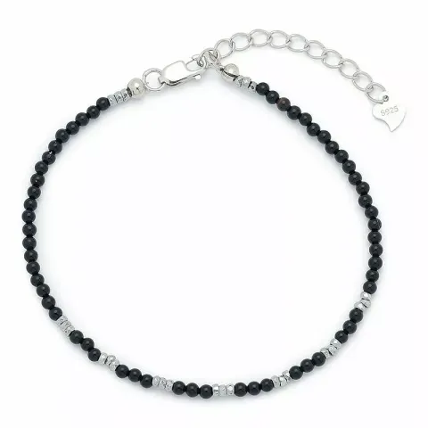 verzamelmonster zwart armband met onyx en hematite