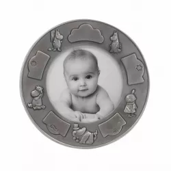 Geboortegeschenken: 17,5 cm Muumi fotolijstje in vertind  model: 270-76808